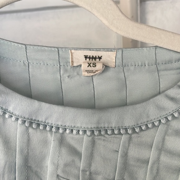 Vintage style baby blue blouse - Picture 2 of 5